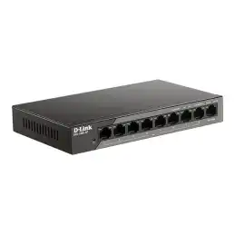 D-Link DSS 100E-9P - Commutateur - non géré - 8 x 10 - 100 (PoE) + 1 x 1000Base-T - de bureau - PoE (92... (DSS-100E-9P)_2